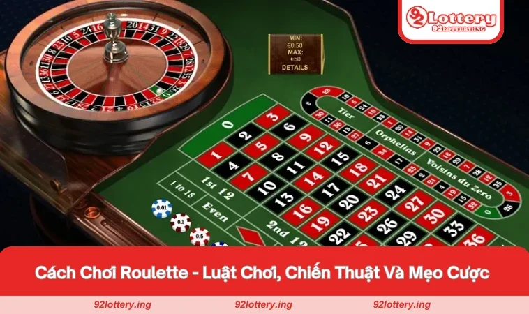Cách chơi roulette