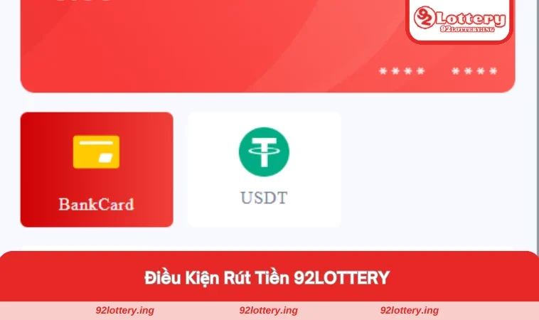 Đáp ứng các điều kiện theo đúng quy định của nhà cái để được rút tiền