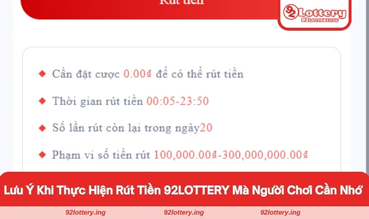 Lưu ý quan trọng mà người chơi cần nắm rõ trước khi thực hiện giao dịch